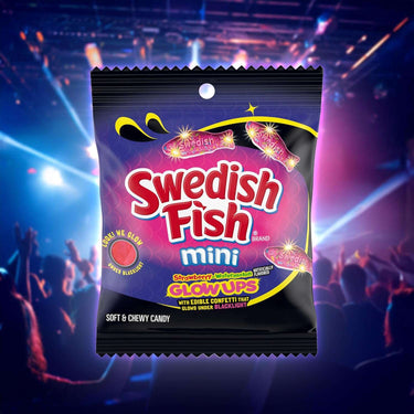 Swedish Fish Glowups Soft Candy Peg Bag 3.08oz